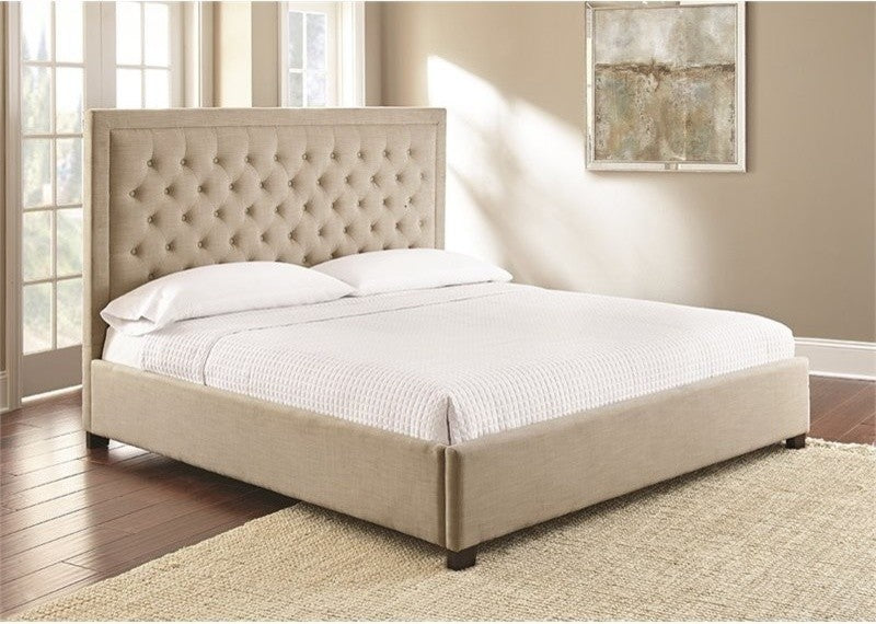 Isadora Queen Bed, Sand
