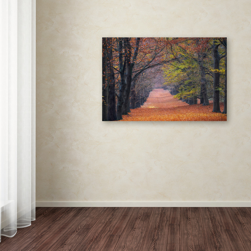 Cora Niele ''Beech Lane'' Canvas Art