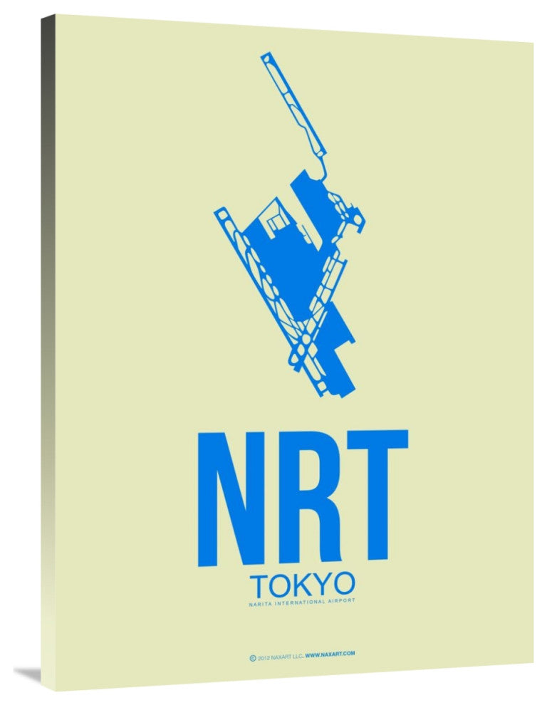 "NRT Tokyo Poster 3" Fine Art Print