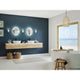 Reiss Collection One-Light Modern Farmhouse Polished Chrome Vanity Light