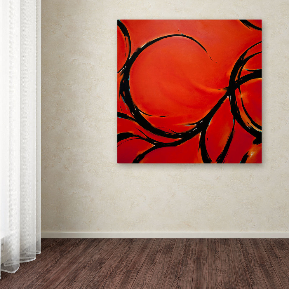 'Red Dream' Canvas Art by CH Studios
