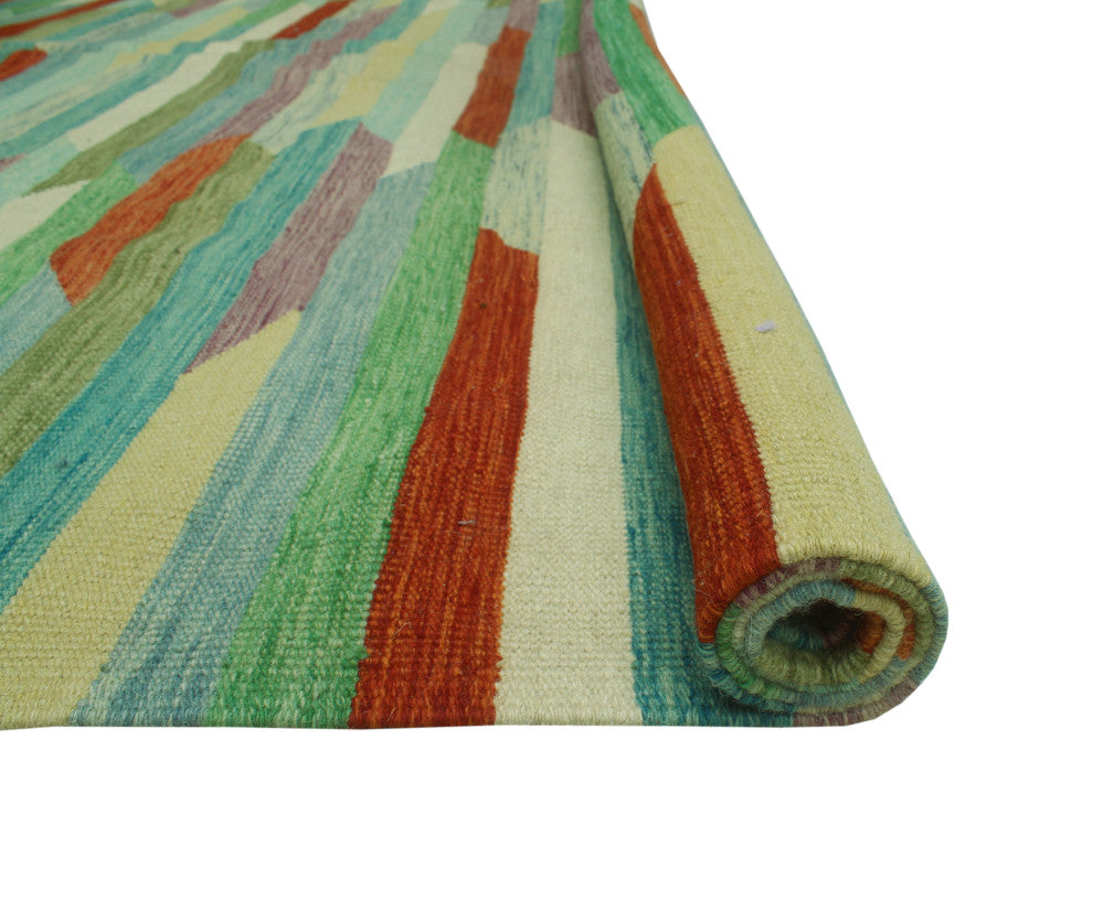 Winchester Kilim Atal Lt. Green Rug