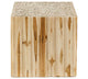 East at Main Merrill Brown Teakwood Square Accent Table