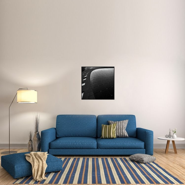 "Transparency" Framed Canvas Giclee by Gilbert Claes, 31x31"