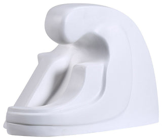 Imagine Ceramic Statue, Matte Off-White