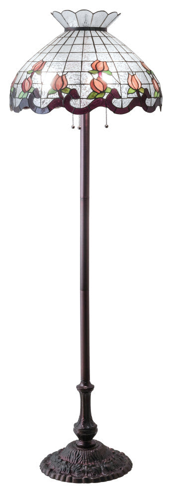 62 High Roseborder Floor Lamp