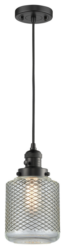 INNOVATIONS LIGHTING 201CSW-BK-G262 1 Light 6 inch Mini Pendant With Switch