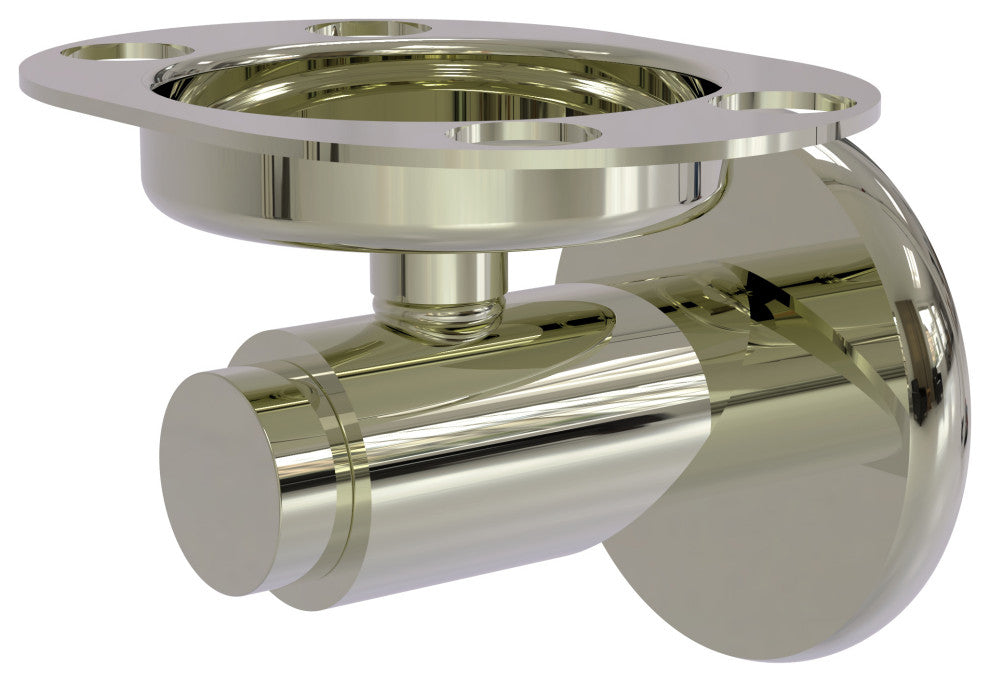 Tribecca Tumbler and Toothbrush Holder, Polished Nickel