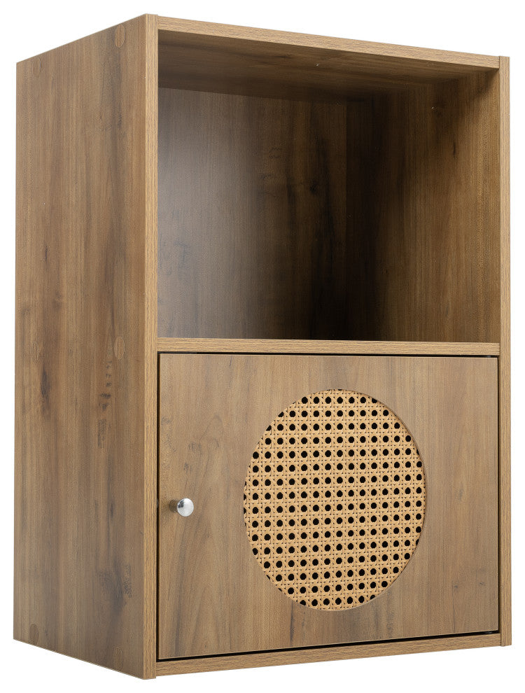 Freestanding Storage Cabinet with Door for Living Room Bedroom, 49" X 47"