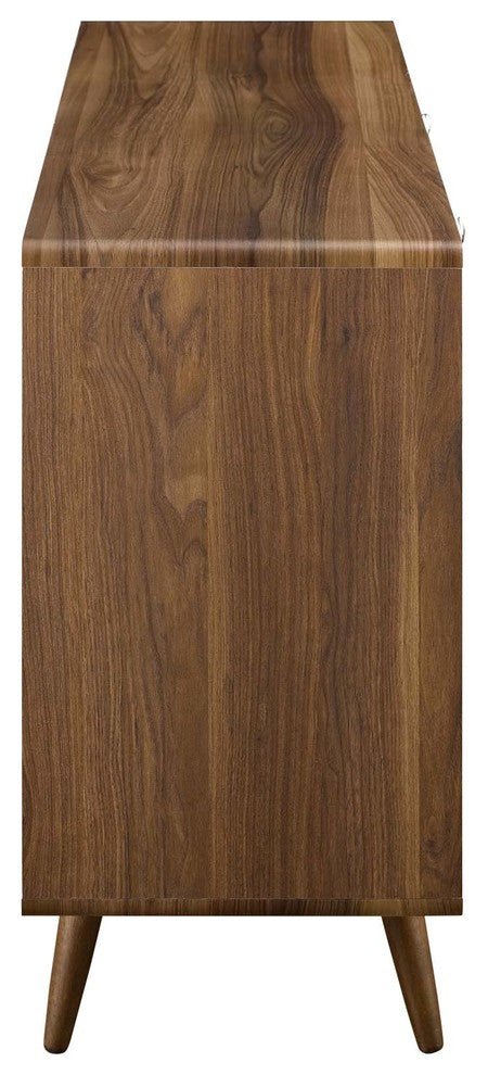 Modway Transmit Sideboard, Walnut White