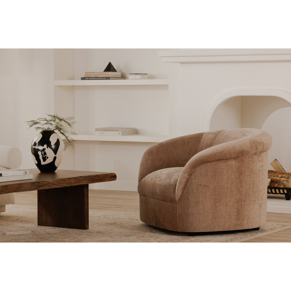 Thora Pink Upholstery Lounge Chair