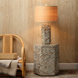 Drum Raffia Shade, Classic