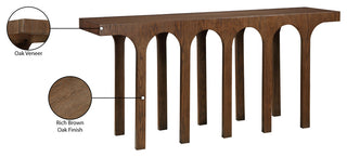 Westfield Console Table, Black, 58" Wide, Brown, 70"wide, Console Table