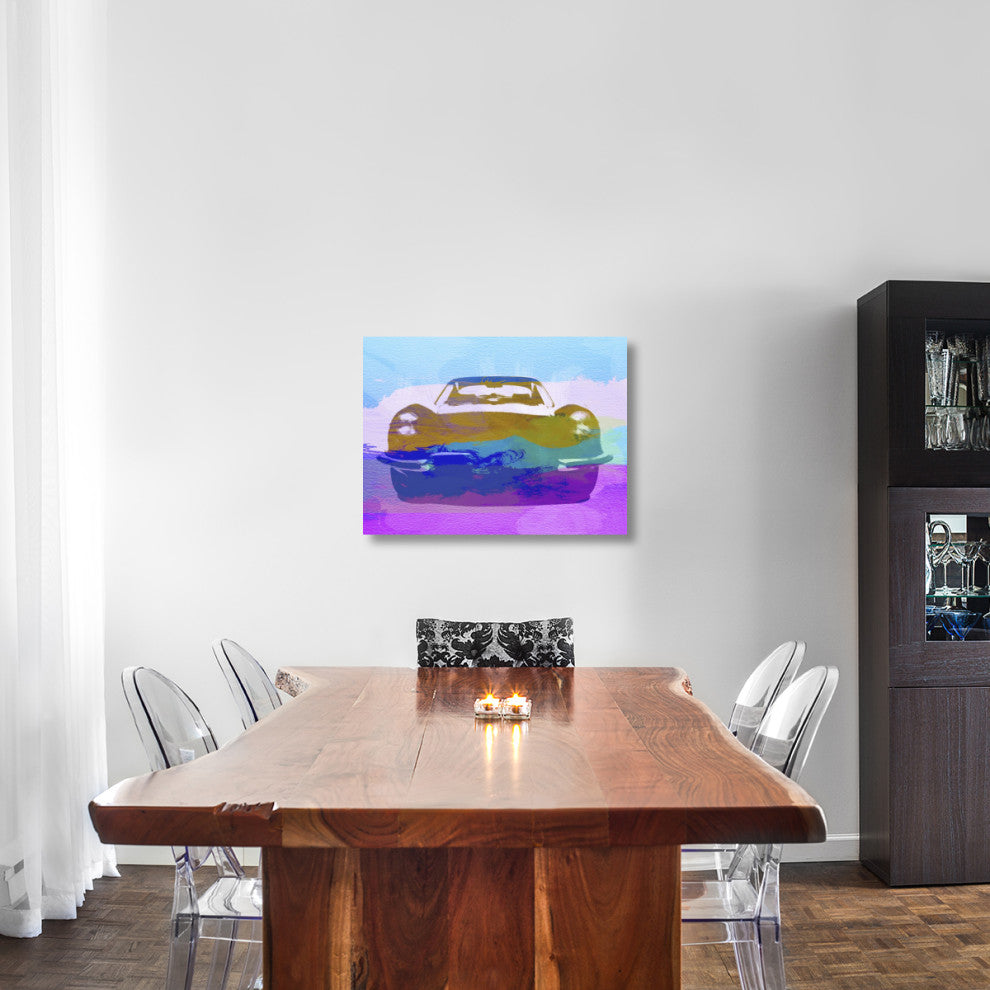 "Jaguar E Type Front" Fine Art Print