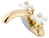 Two Handle 4" Centerset Lavatory Faucet with Retail Pop-up