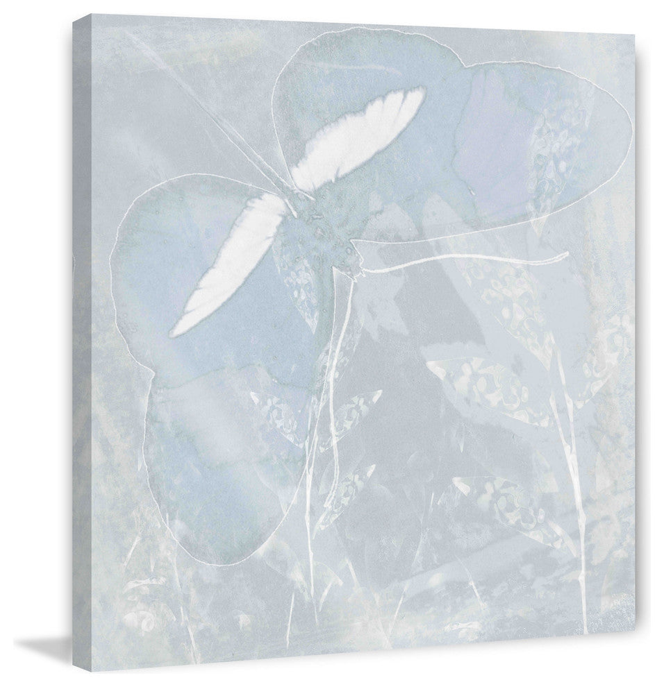 "Papillon XIII" Painting Print on Canvas by Aryai