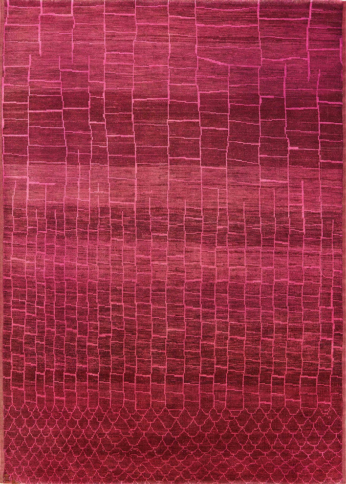 Ahgly Company Indoor Rectangle Mid-Century Modern Area Rugs, 8' x 10'