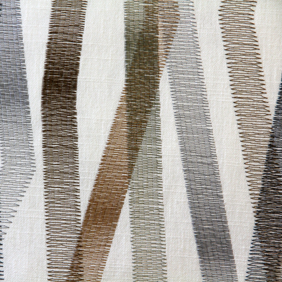 Wandering Lines Forest Grove Throw Pillow 14x24, with Polyfill Insert