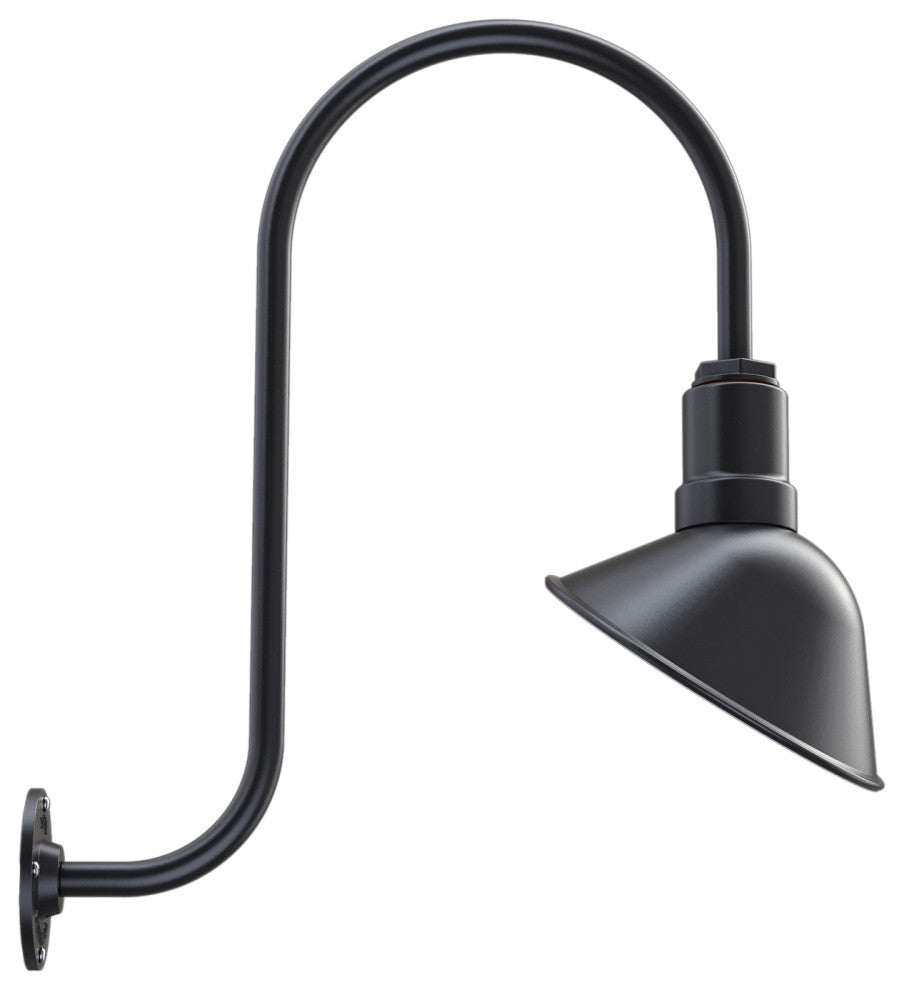 Steel Sign & Decor Light, The Venice, Matte Black