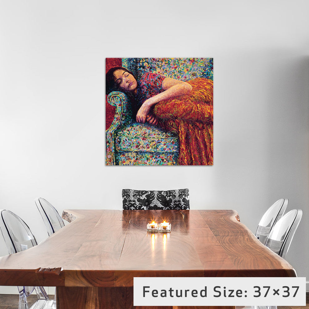 "Sleep Lee Gallery" by Iris Scott, 26"x26"x1.5"