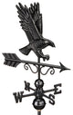 Majestic Eagle Weathervane 1979K- Black Finish by Good Directions