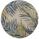 KAS Sparta 3138 Ivory Montego Area Rug, 7'6" Round
