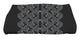 Dotted Focus 28"x58" Black Geometric Bath Towel