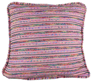 Decorative Throw Pillow Cover, 18"x18", Dusty Pink