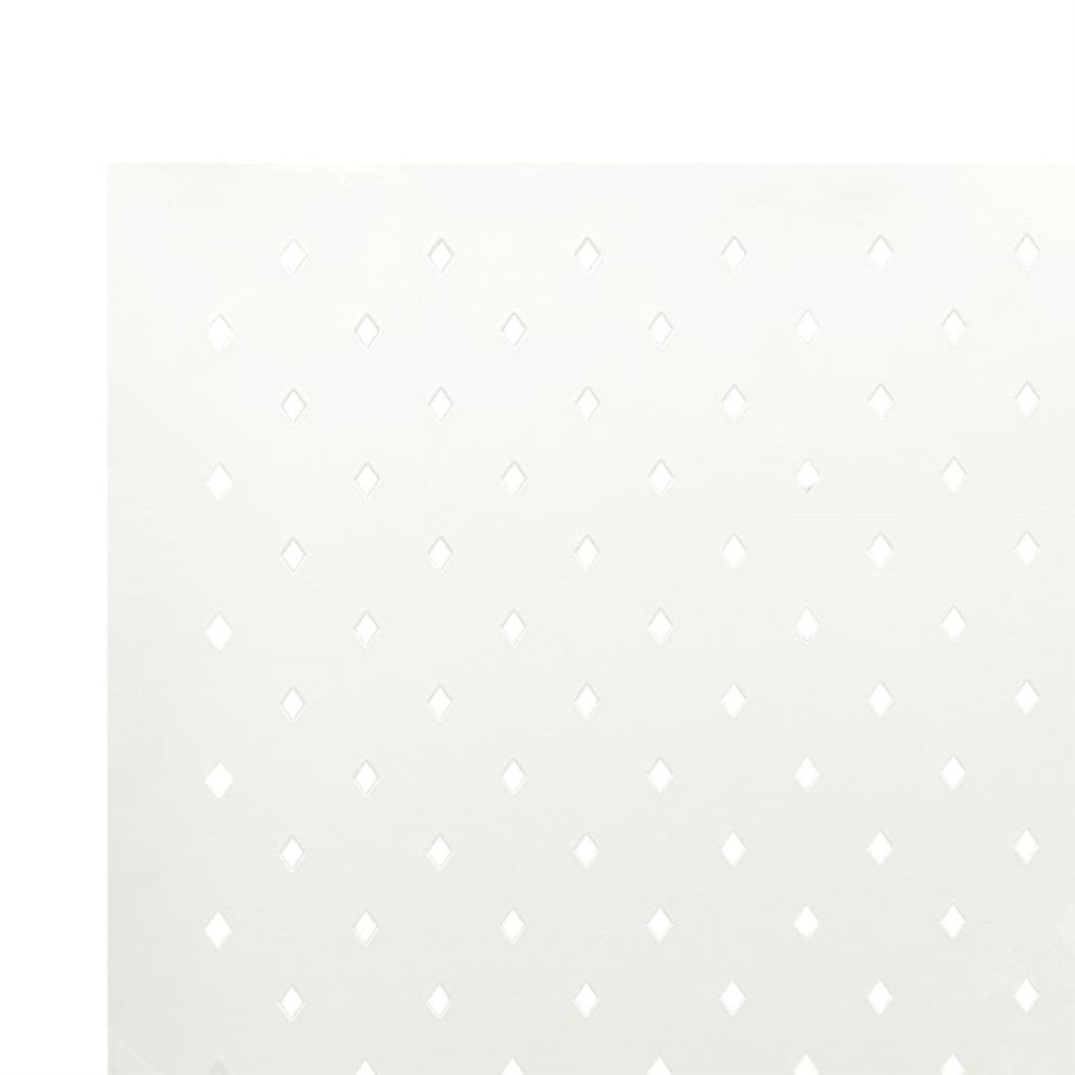 Vidaxl 4-Panel Room Divider White 63"x70.9" Steel