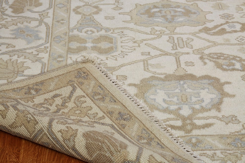 UMBRIA Hand Made Wool Area Rug, 10' X 14'