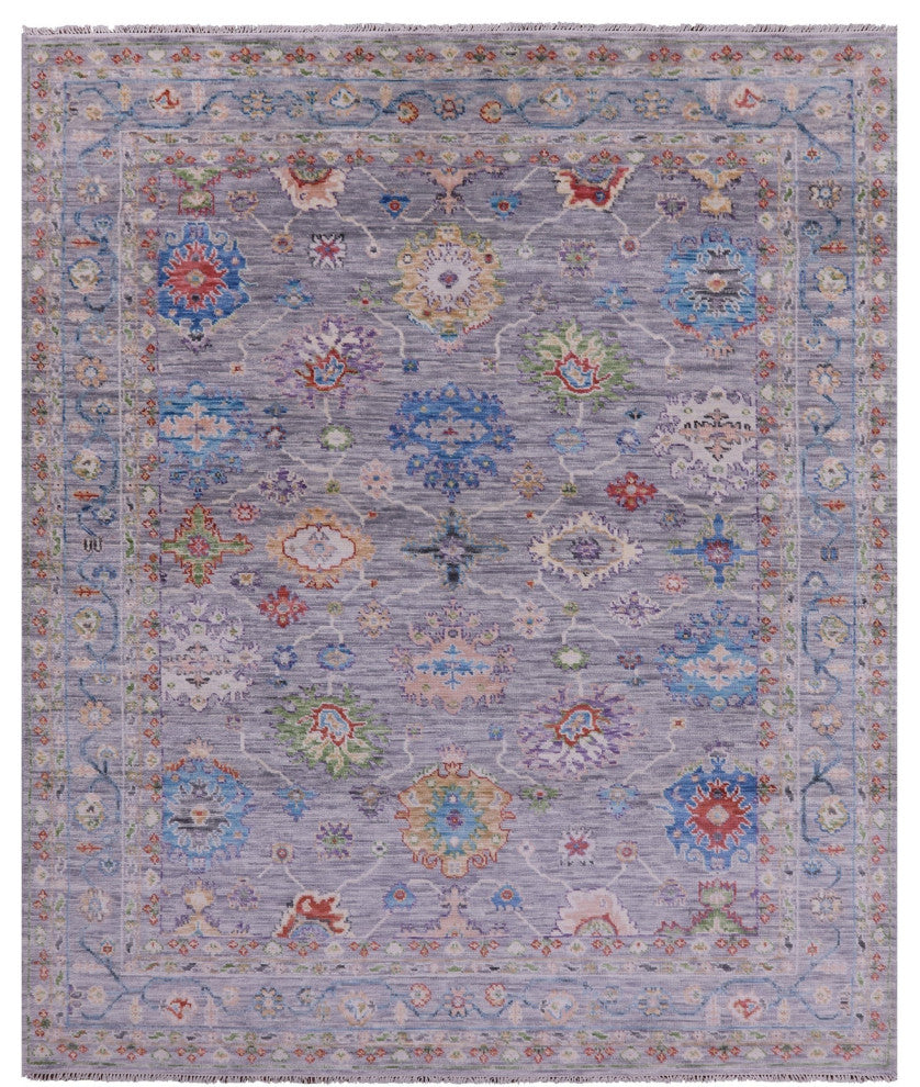 8' 4" X 9' 11" Turkish Oushak Handmade Wool Rug - Q15607