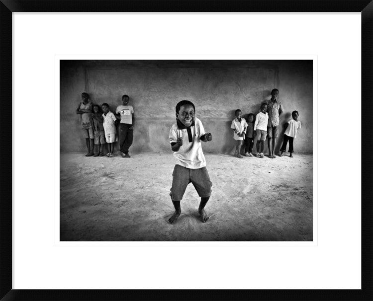 "The Performer" Framed Digital Print by Marc Apers, 24"x19"