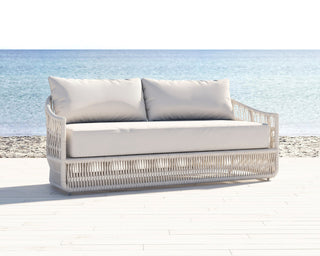Dana Rope Spectrum Carbon Self Welt Outdoor Sofa