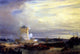 Theodore Gudin The English Landing At Calais, 18"x27" Gallery Wrapped Canvas