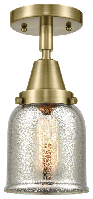Innovations Lighting 447-1C-AB-G58 Small Bell 1 Light 5" Flush Mount