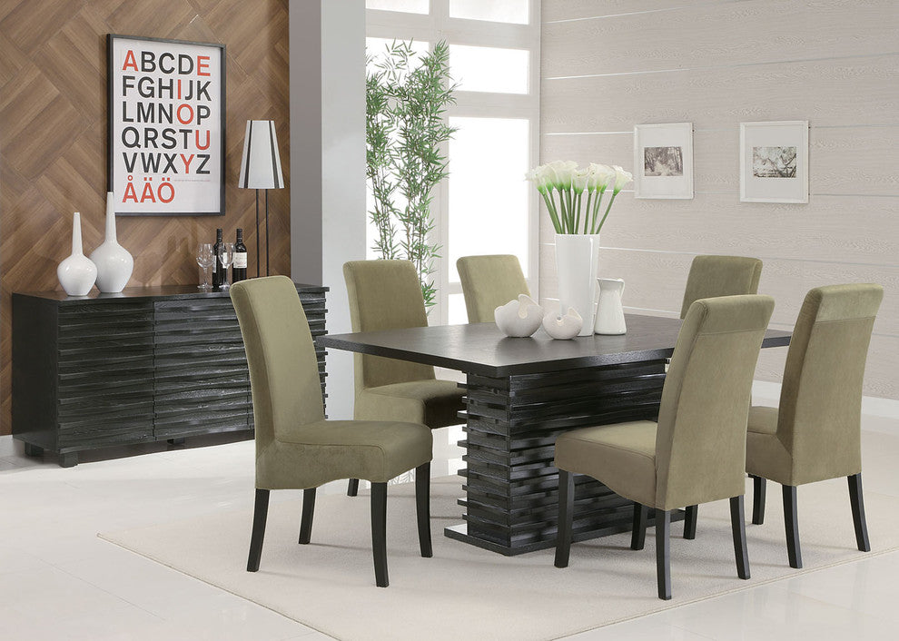 Coaster Stanton Dining Table, Black