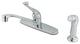 Kingston Brass KB572SP 8" Centerset Kitchen Faucet, Polished Chrome