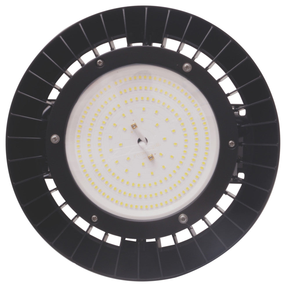 HBC3 Series HV 200-Watt LED Low/High Bay, 5000K, Black