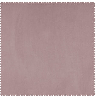 Heritage Plush Velvet Curtain Single Panel, Ballet Pink, 50"x84"