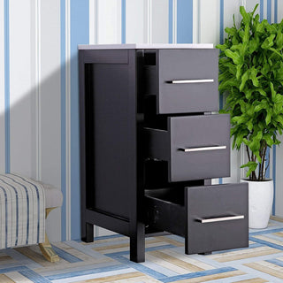 Vanity Art Vanity Cabinet, 12", Espresso