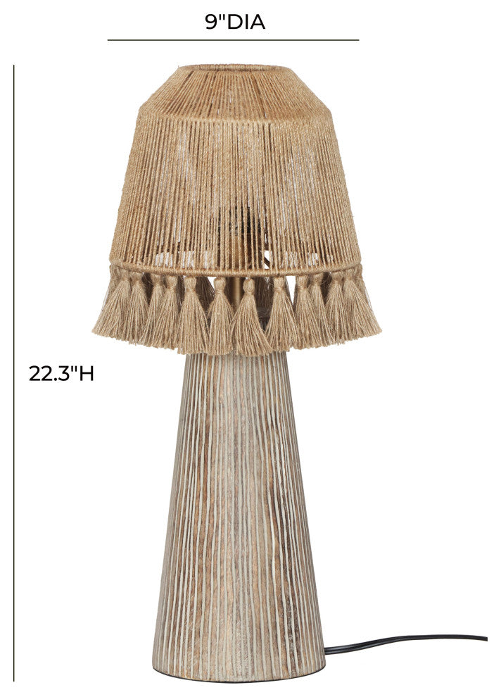 Dev Natural Table Lamp