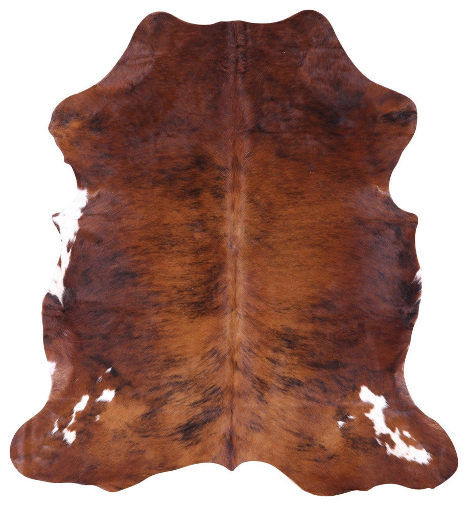 Natural Cowhide Rug 6' 2" X 5' 9" C1790