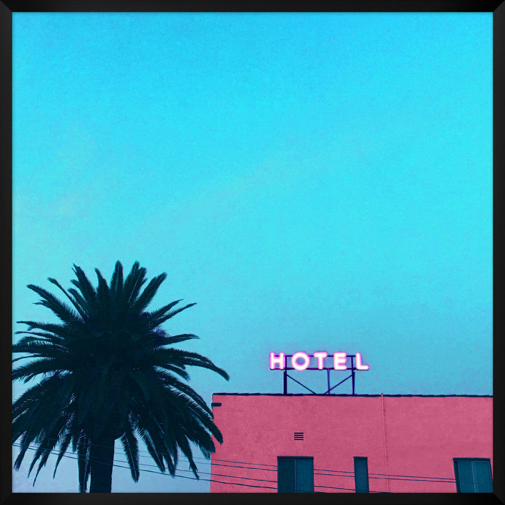 Blue Hotel, Giclee Reproduction Artwork