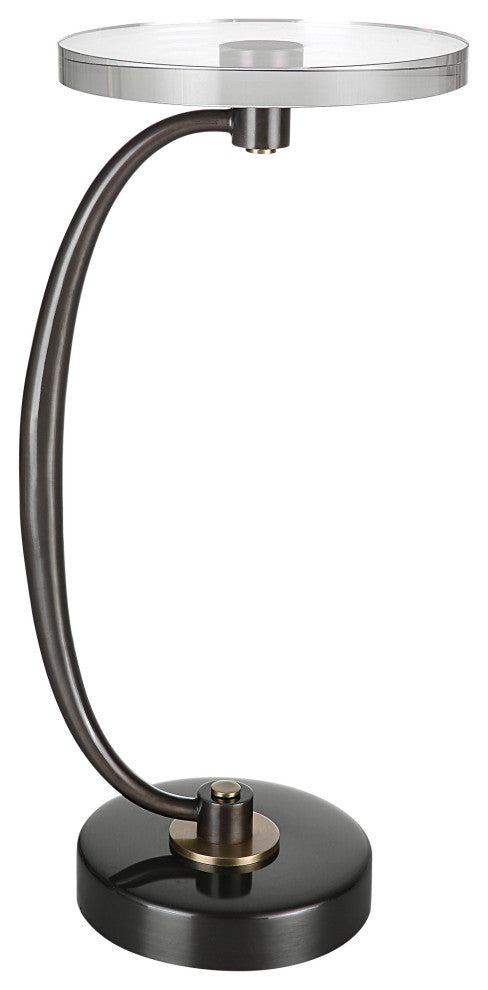 Uttermost Waveney Bronze Drink table