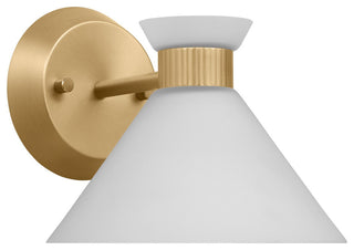 Belcarra Small Sconce, Satin Brass
