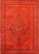 Ahgly Company Indoor Rectangle Mid-Century Modern Area Rugs, 6' x 9'