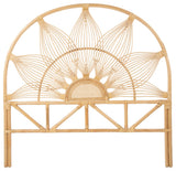 Sunflower Rattan Headboard, Natural, Queen