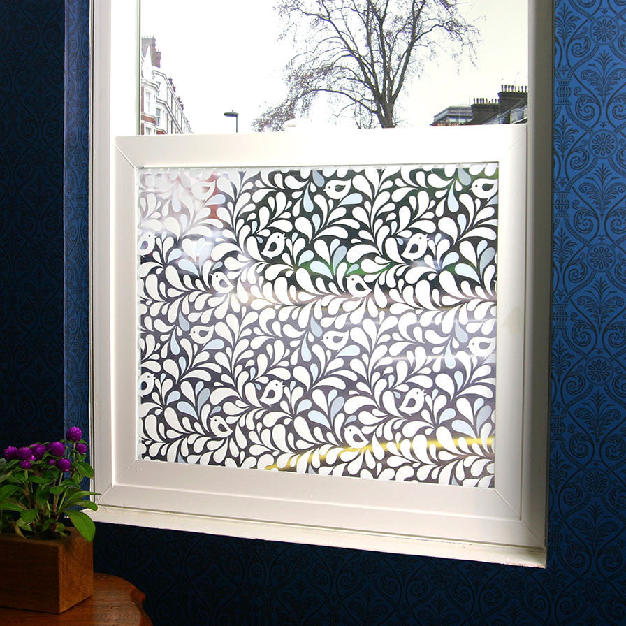 Retro Peeps Sheer Window Film, Standard 36"x48"