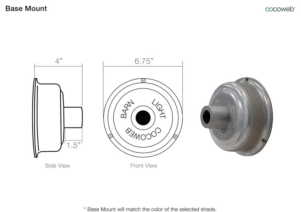 10" Farmhouse LED Sconce Light With Industrial Arm, Yellow