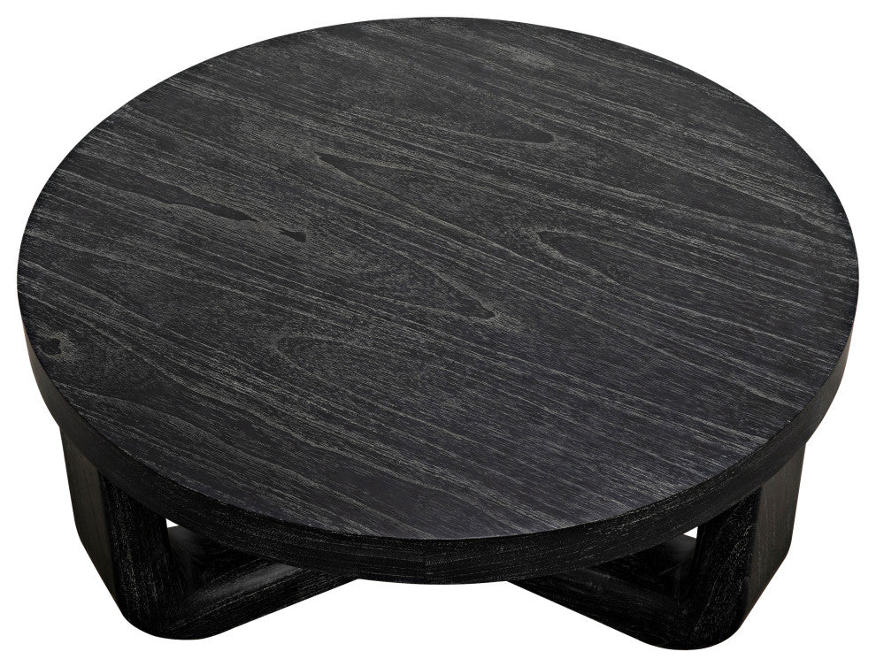 NOIR Furniture - Joel Coffee Table, Cinder Black - GTAB1042CB